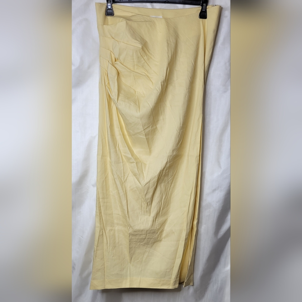 LPA Lucia draped maxi skirt